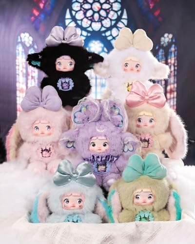 Nommi Blind Box Plush Figures Cute Vinyl Blind Box Nommi Fantasy World Series Collectible Toys