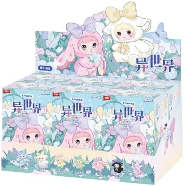 Nommi Blind Box Plush Figures Cute Vinyl Blind Box Nommi Fantasy World Series Collectible Toys