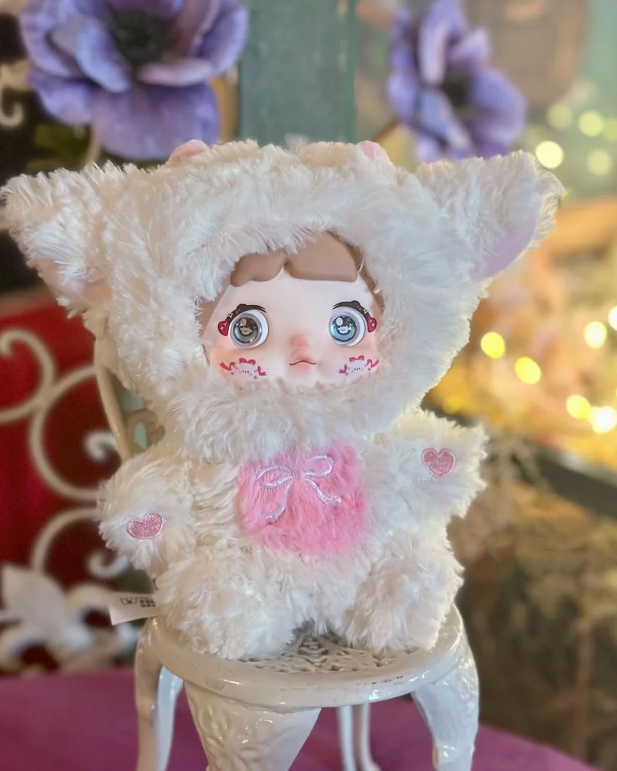 Nommi Blind Box Plush Cute Vinyl Blind Box Plush Doll Loveliness Never Ends Series Collectible Toys