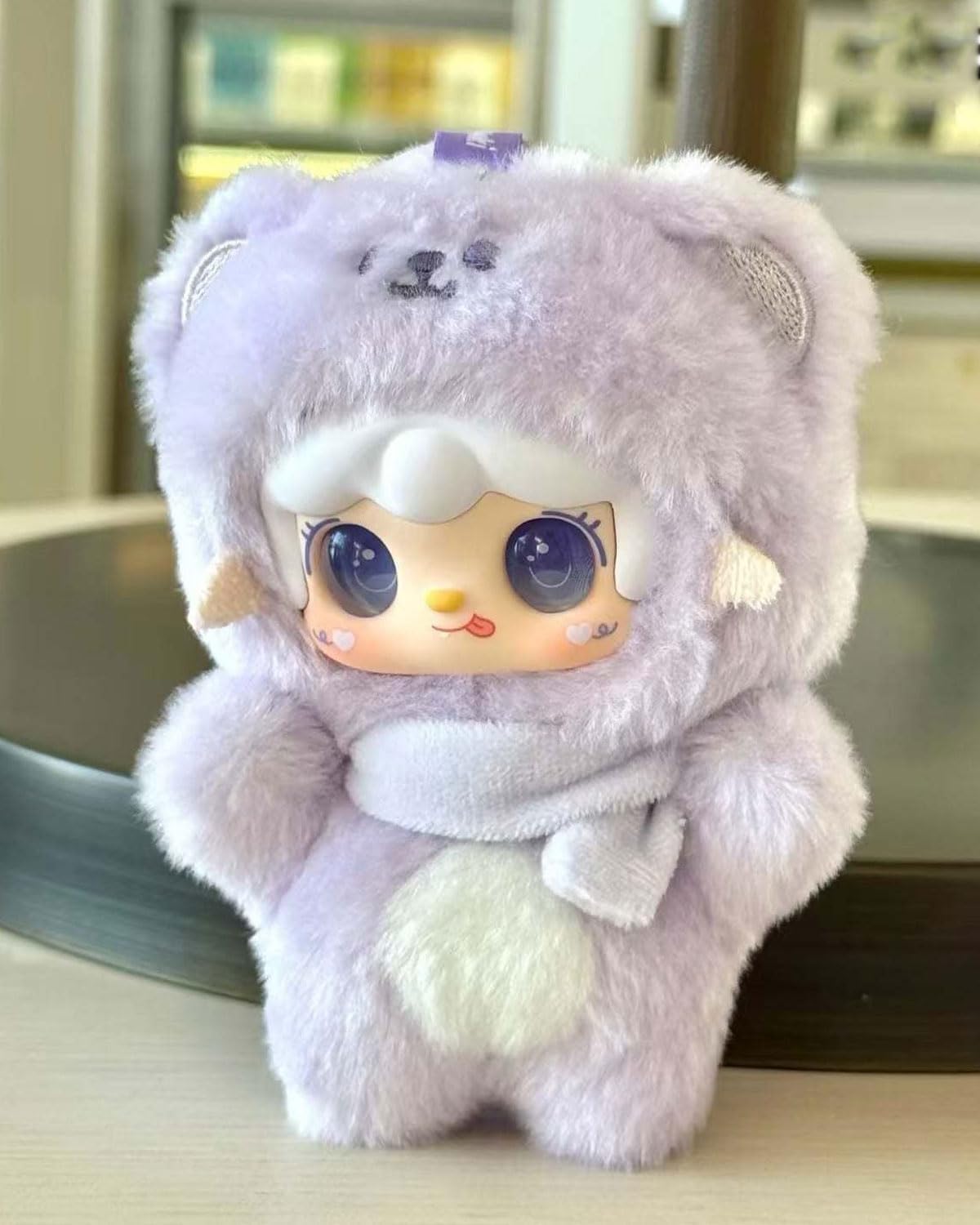 Yooki Blind Box Cute Vinyl Plush Blind Box Figures Bear Series Collectible Toys Figure Mystery Box