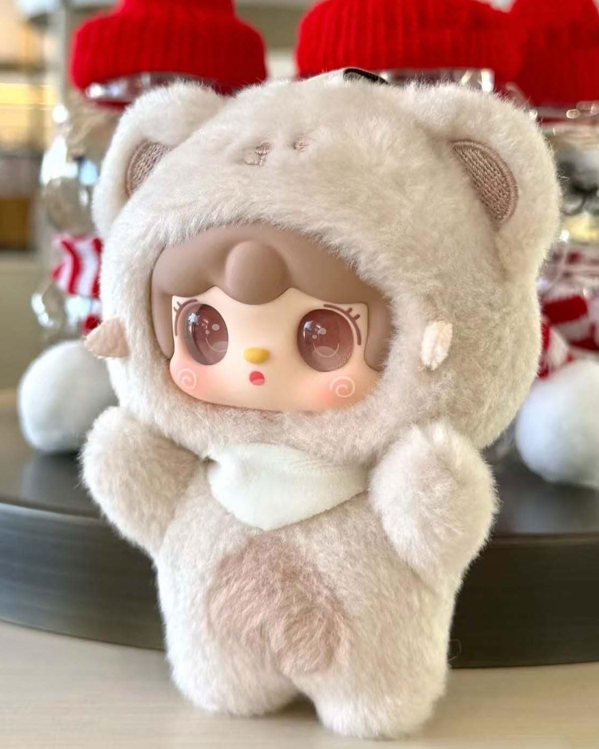 Yooki Blind Box Cute Vinyl Plush Blind Box Figures Bear Series Collectible Toys Figure Mystery Box