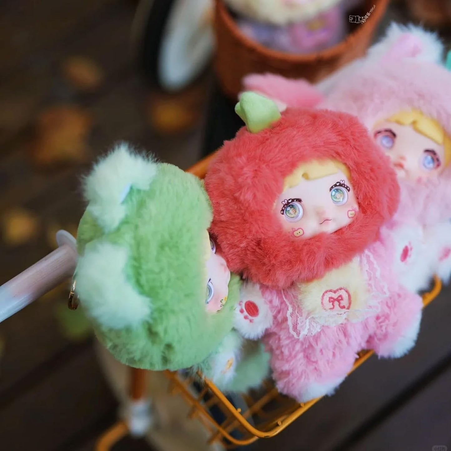 Nommi Blind Box Plush Cute Vinyl Blind Box Plush Doll Interesting Fruits Series Collectible Toys