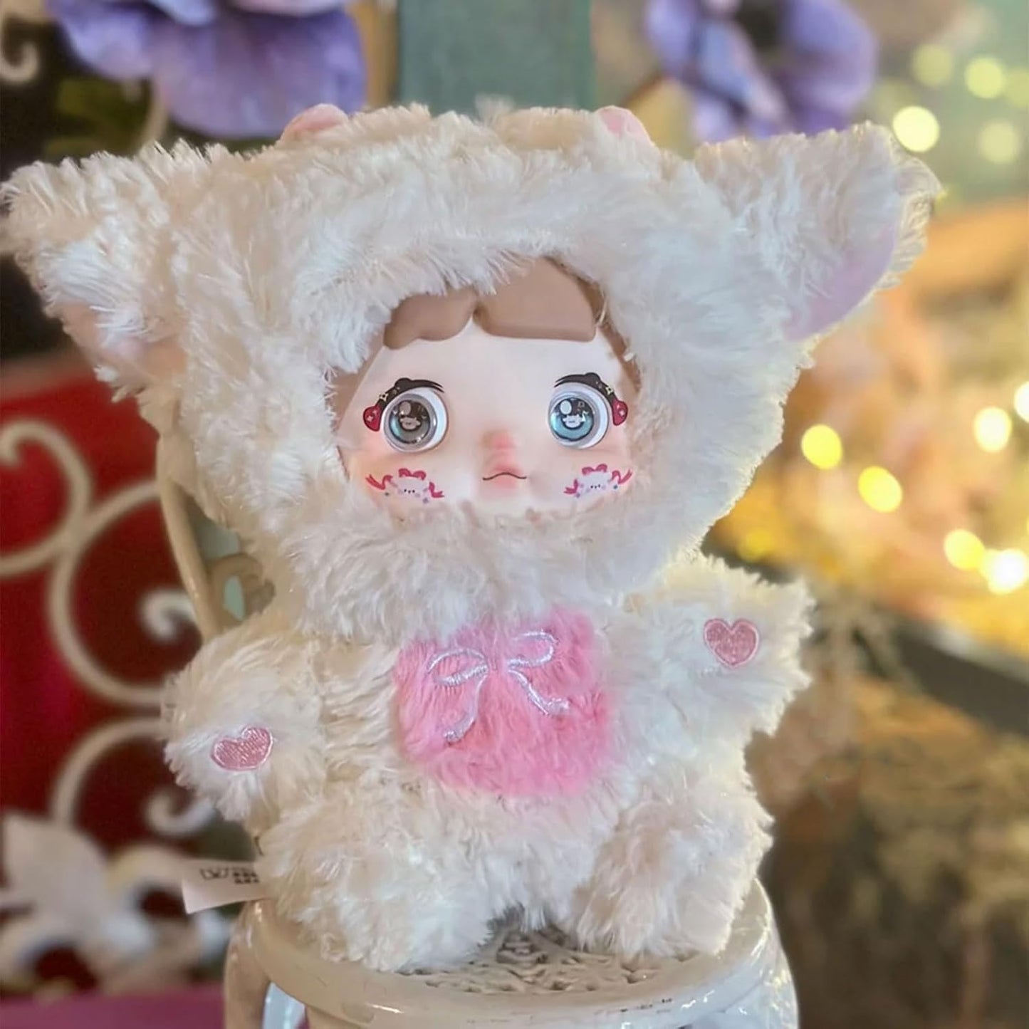 Nommi Blind Box Plush Cute Vinyl Blind Box Plush Doll Loveliness Never Ends Series Collectible Toys