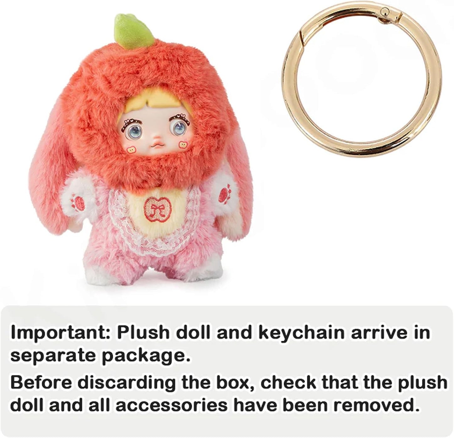 Nommi Blind Box Plush Cute Vinyl Blind Box Plush Doll Interesting Fruits Series Collectible Toys