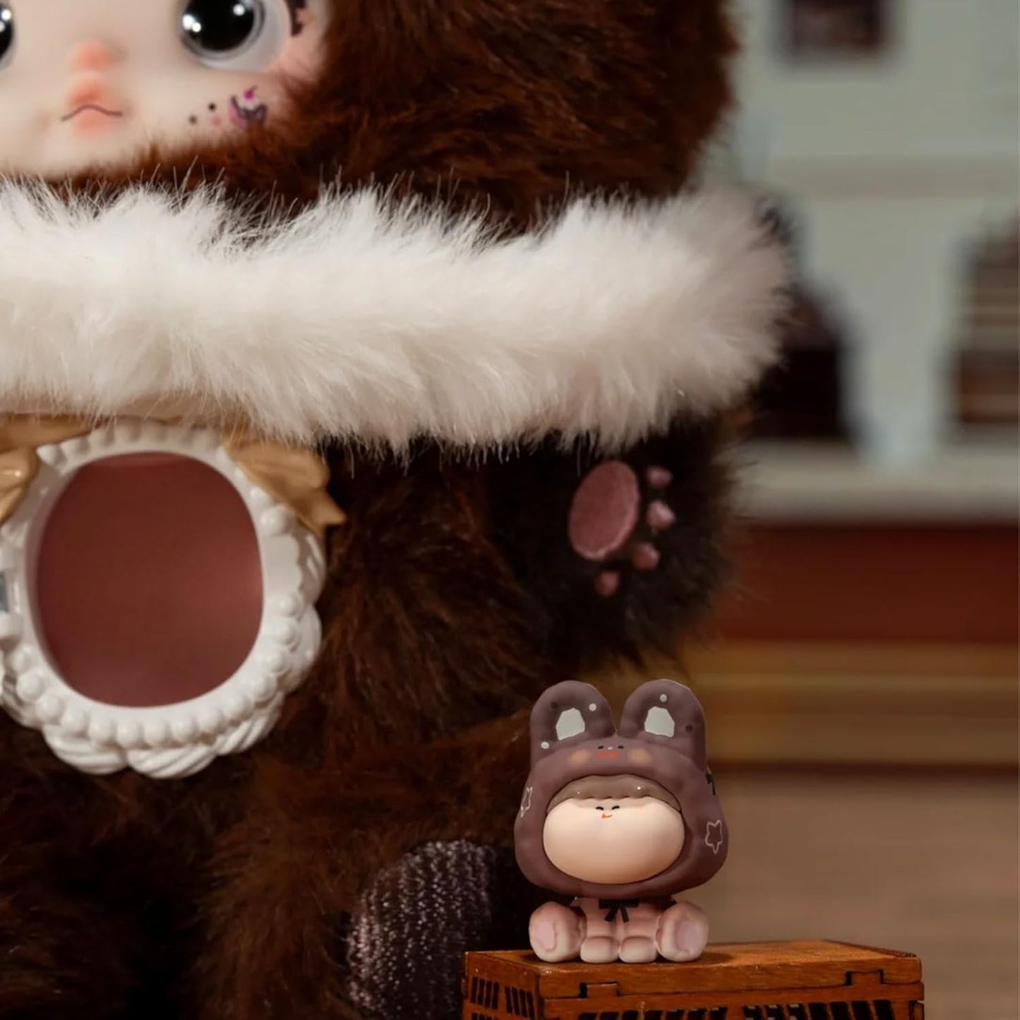 Nommi Blind Box Limited Edition Plush Doll Sweet Bite Series Cute Vinyl Plush Blind Box Figures Toys