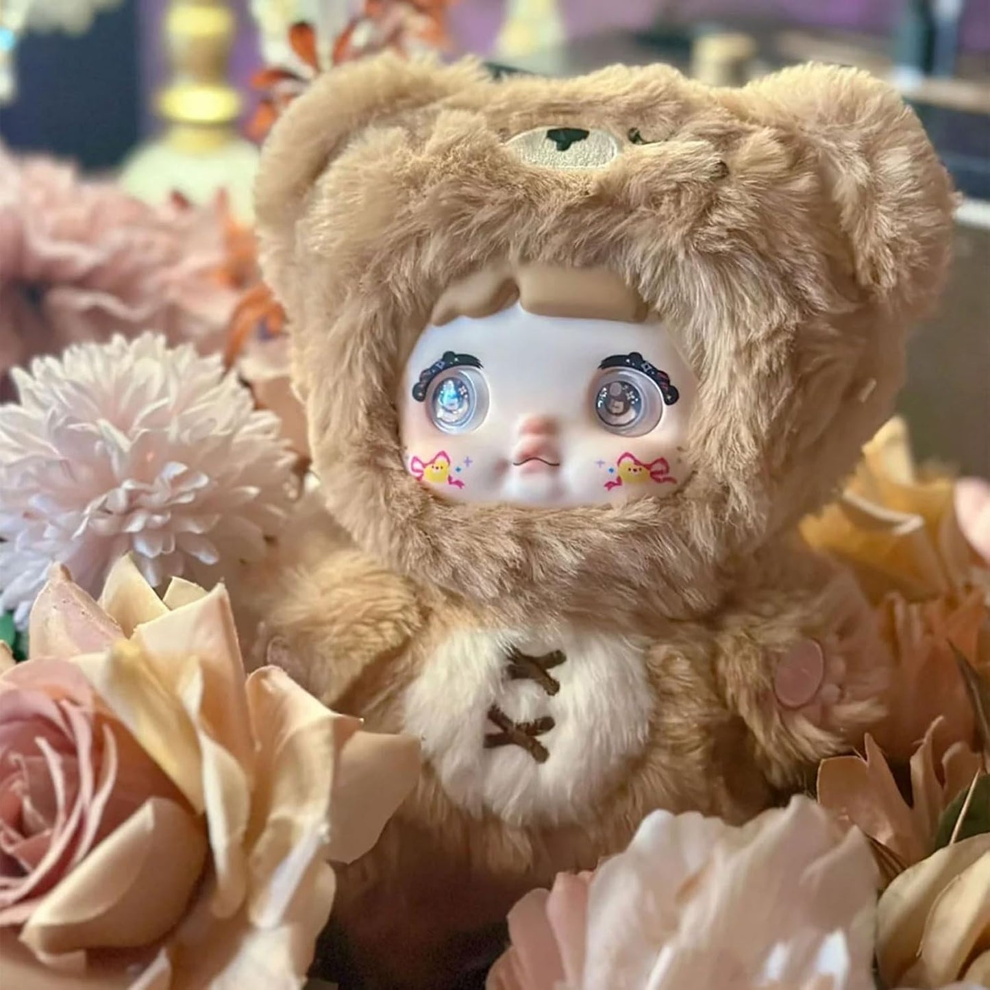 Nommi Blind Box Plush Cute Vinyl Blind Box Plush Doll Loveliness Never Ends Series Collectible Toys