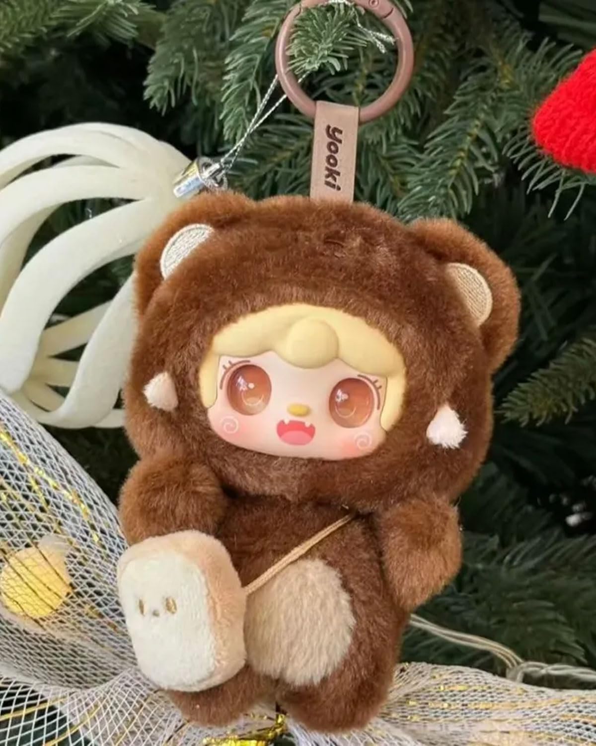 Yooki Blind Box Cute Vinyl Plush Blind Box Figures Bear Series Collectible Toys Figure Mystery Box