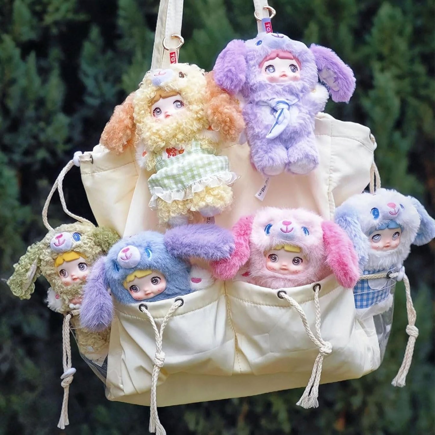 Nommi Blind Box Plush Cute Vinyl Blind Box Nommi Puppy Diary Series Collectible Toys Mystery Box