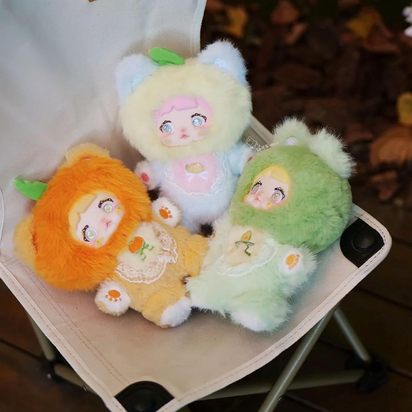 Nommi Blind Box Plush Cute Vinyl Blind Box Plush Doll Interesting Fruits Series Collectible Toys