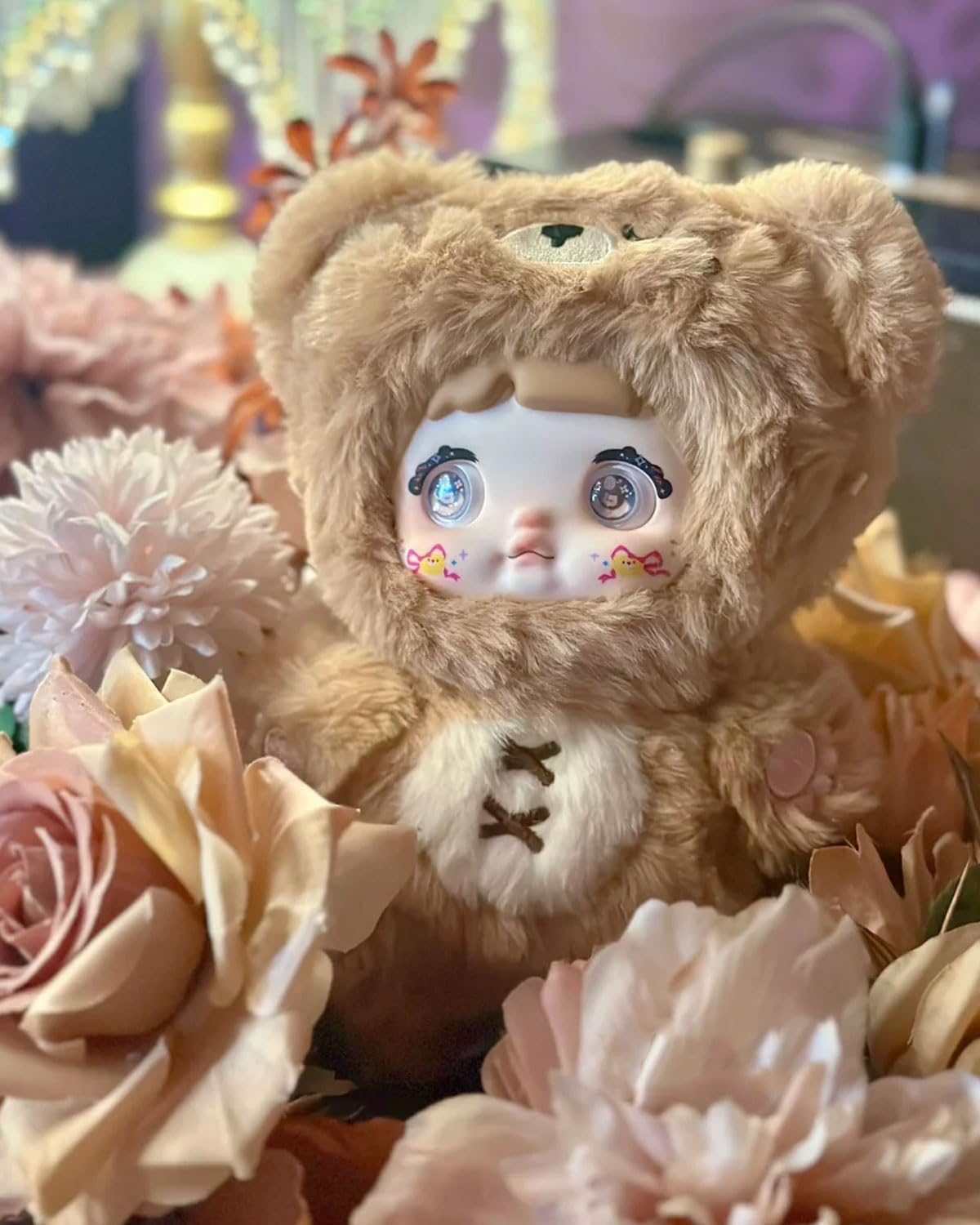 Nommi Blind Box Plush Cute Vinyl Blind Box Plush Doll Loveliness Never Ends Series Collectible Toys