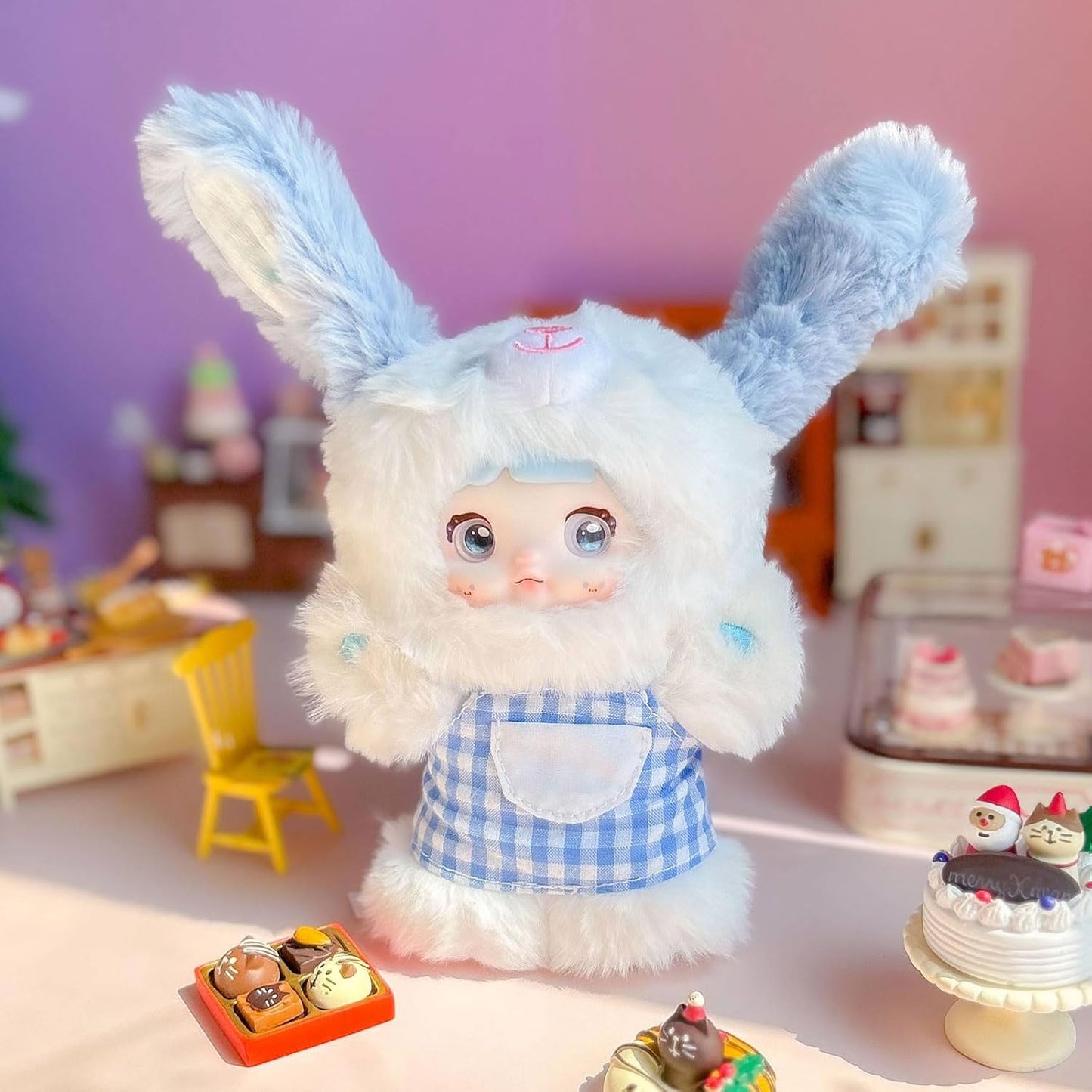 Nommi Blind Box Plush Cute Vinyl Blind Box Nommi Puppy Diary Series Collectible Toys Mystery Box