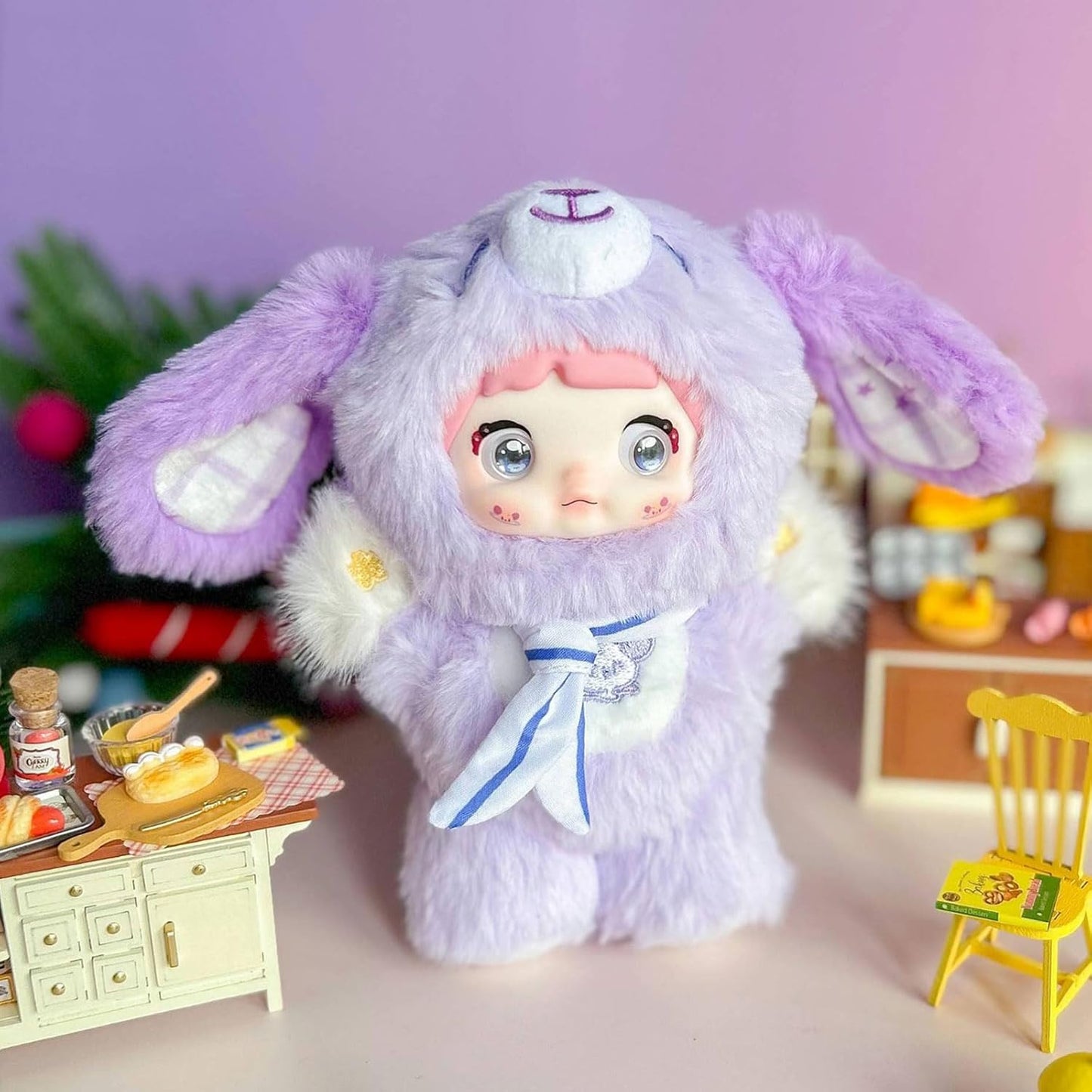 Nommi Blind Box Plush Cute Vinyl Blind Box Nommi Puppy Diary Series Collectible Toys Mystery Box