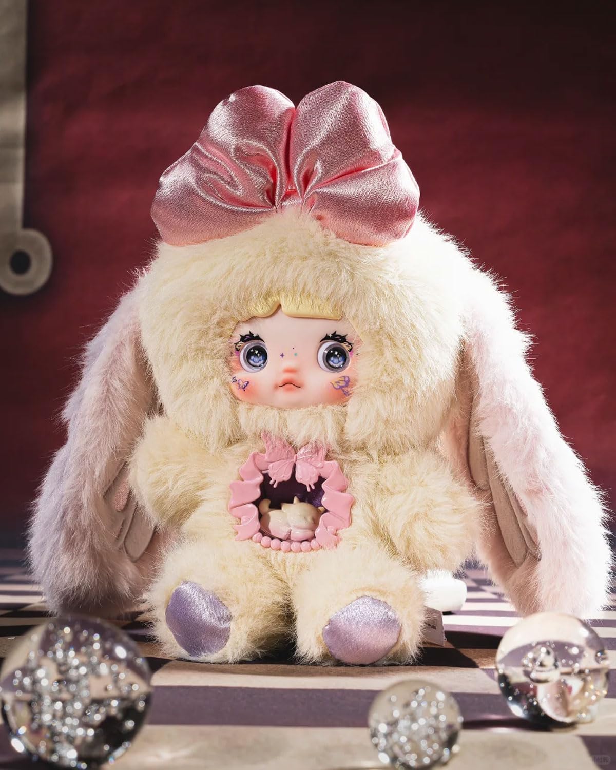 Nommi Blind Box Plush Figures Cute Vinyl Blind Box Nommi Fantasy World Series Collectible Toys