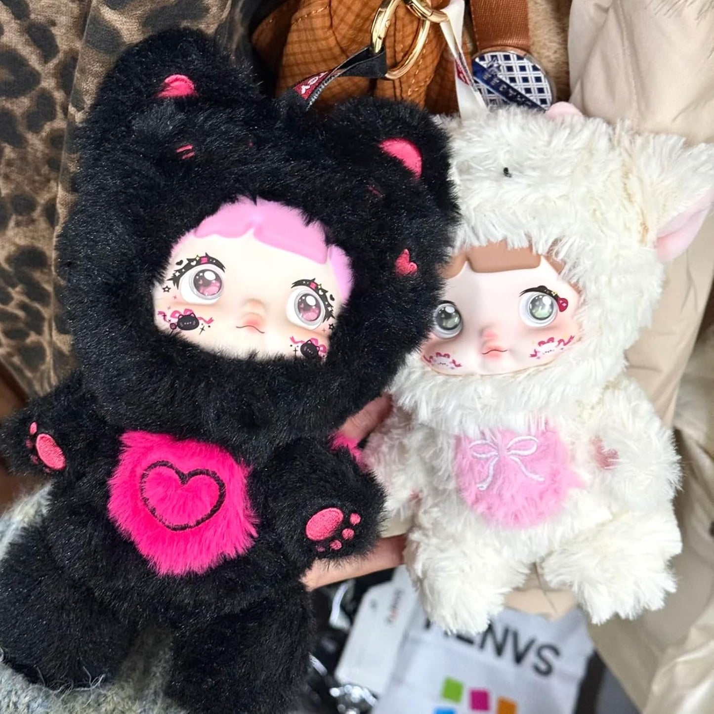 Nommi Blind Box Plush Cute Vinyl Blind Box Plush Doll Loveliness Never Ends Series Collectible Toys