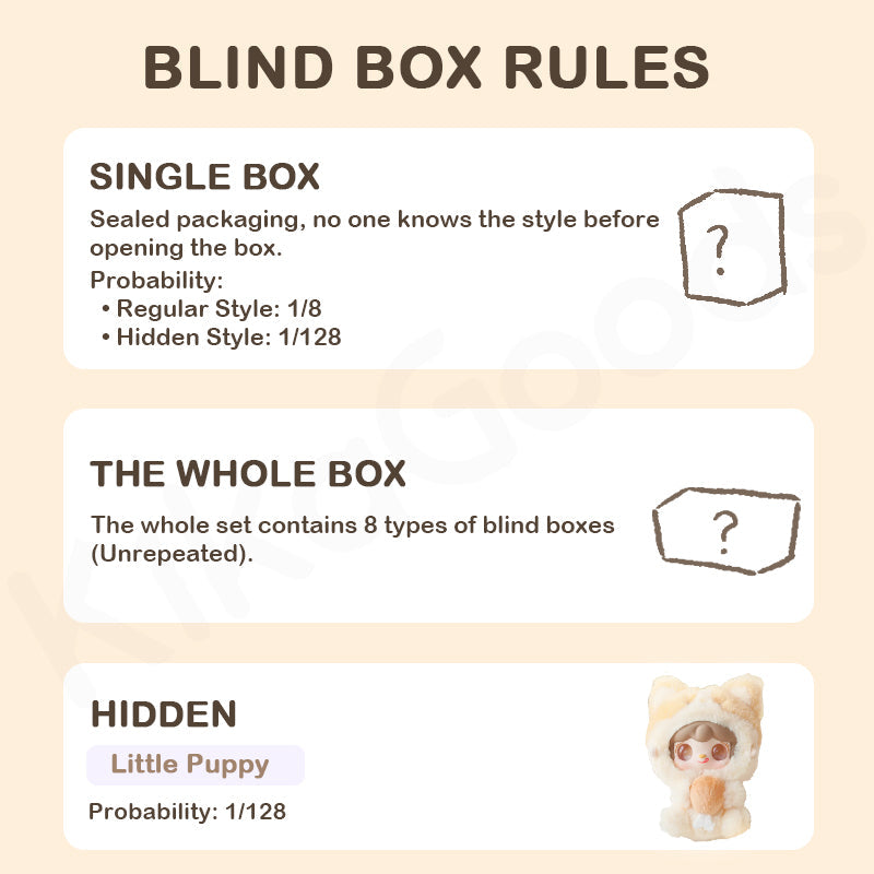 Yooki Hug Gourmet Restaurant Series Plush Blind Box
