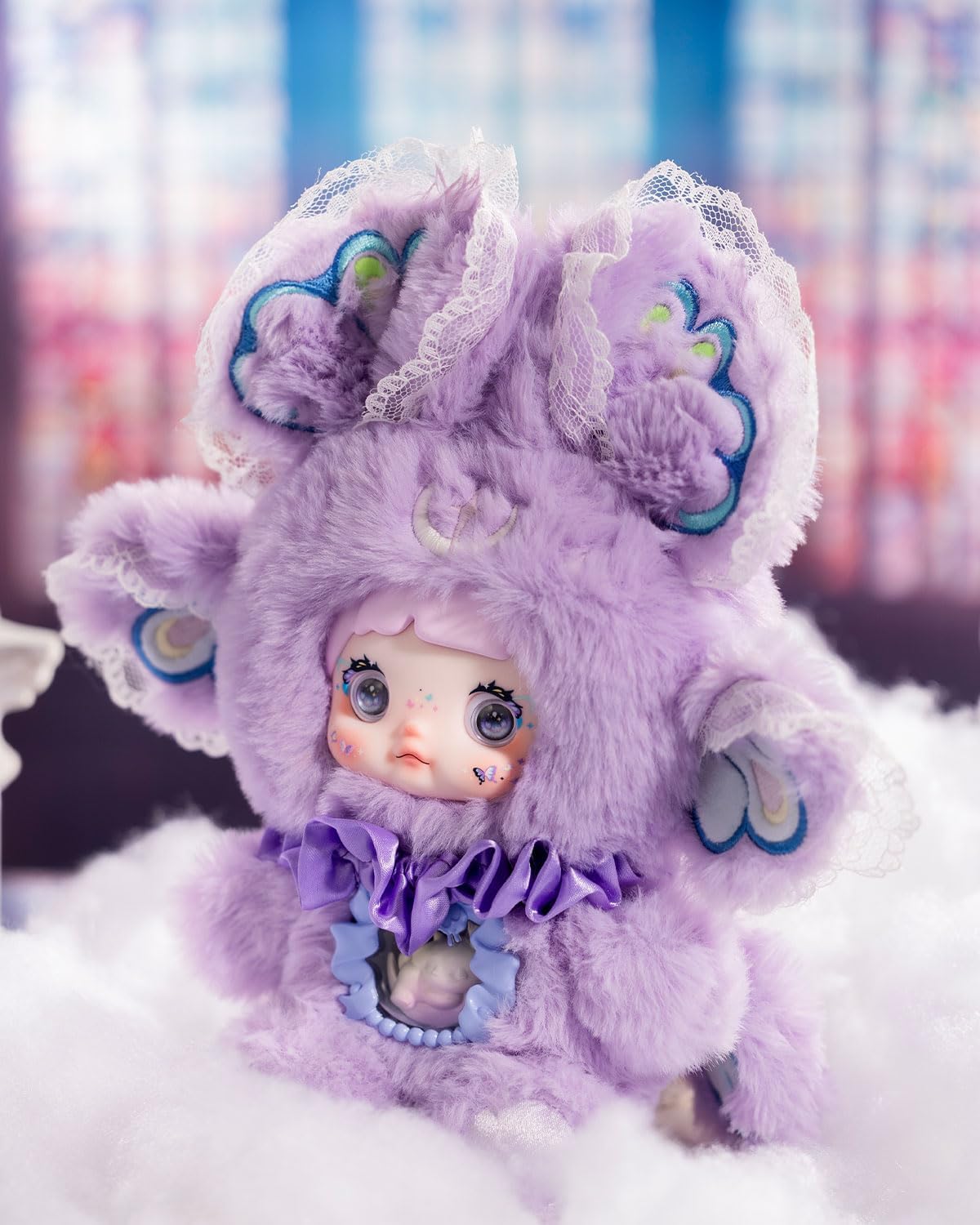 Nommi Blind Box Plush Figures Cute Vinyl Blind Box Nommi Fantasy World Series Collectible Toys