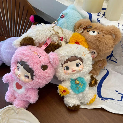 Nommi Blind Box Plush Cute Vinyl Blind Box Plush Doll Loveliness Never Ends Series Collectible Toys